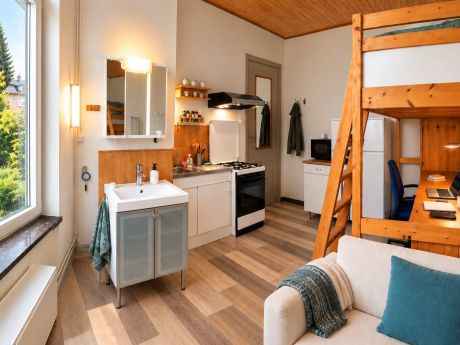 Studio 16 m² in Brussels Jette