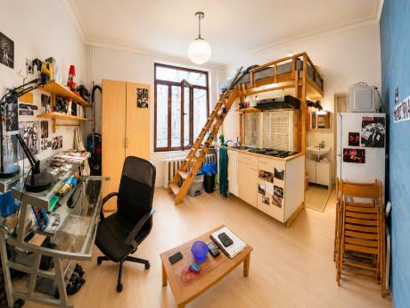 Studio 19 m² in Brussel centrum