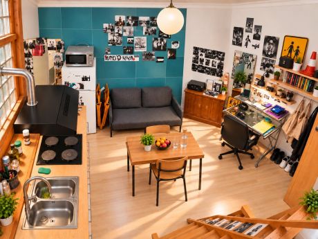 Studio 19 m² in Brussels center