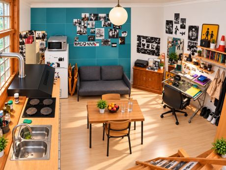 Studio 19 m² à Bruxelles Centre