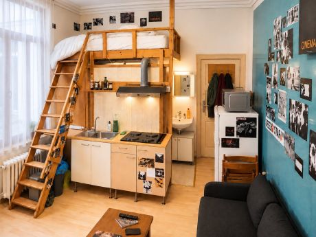 Studio 19 m² in Brussels center
