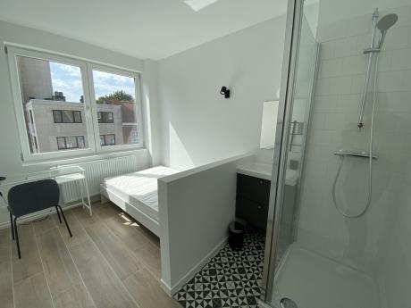 Kot 14 m² à Bruxelles Ixelles : Bascule