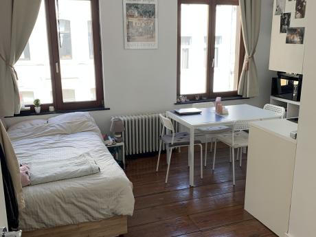 Studio 24 m² in Brussel Etterbeek Europa