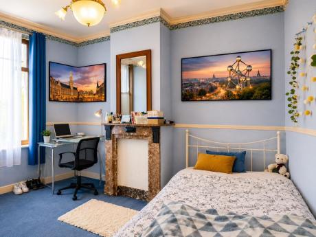 Studio 24 m² in Brussel Laken